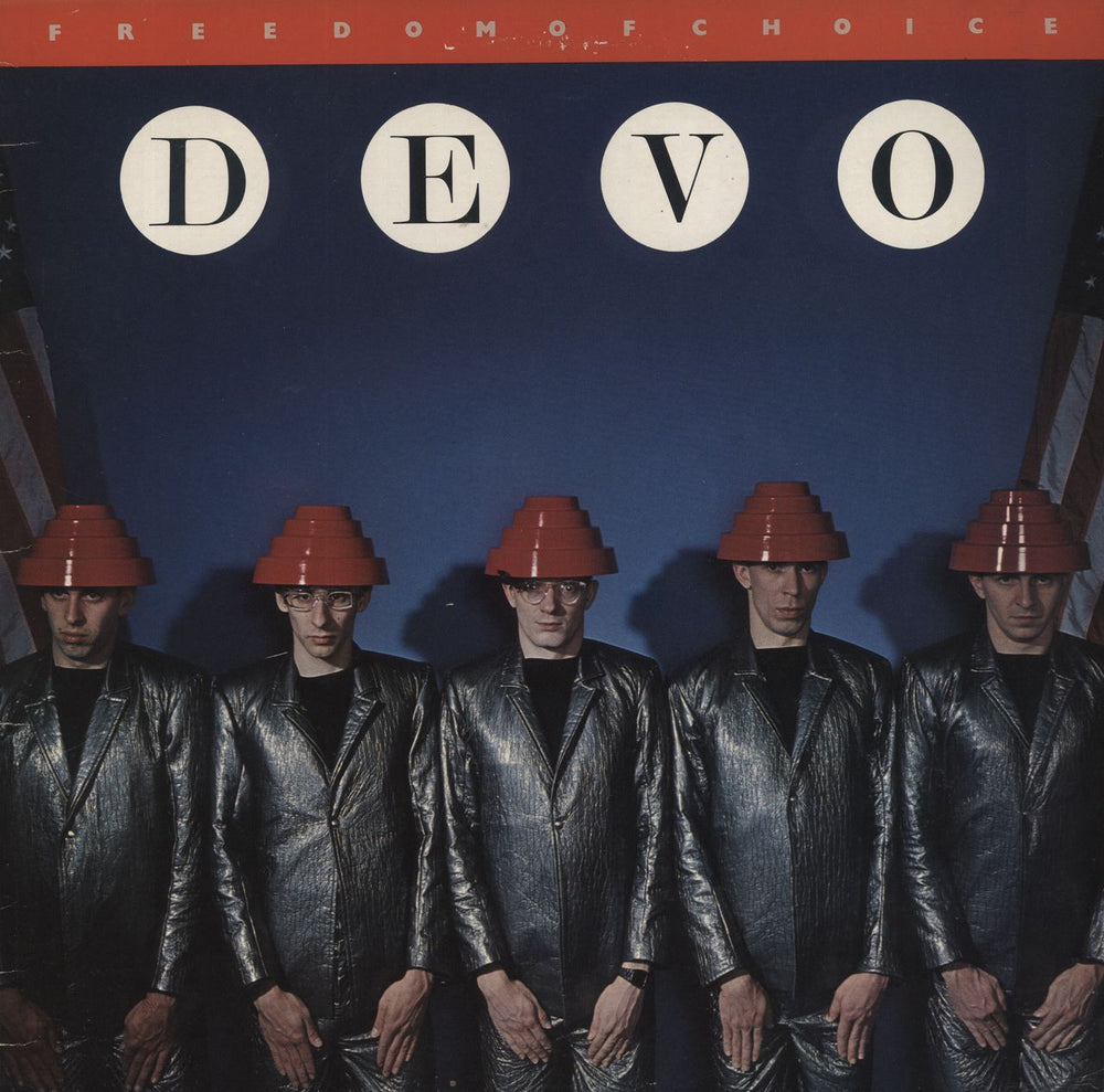 Devo Freedom Of Choice UK vinyl LP album (LP record) V2162