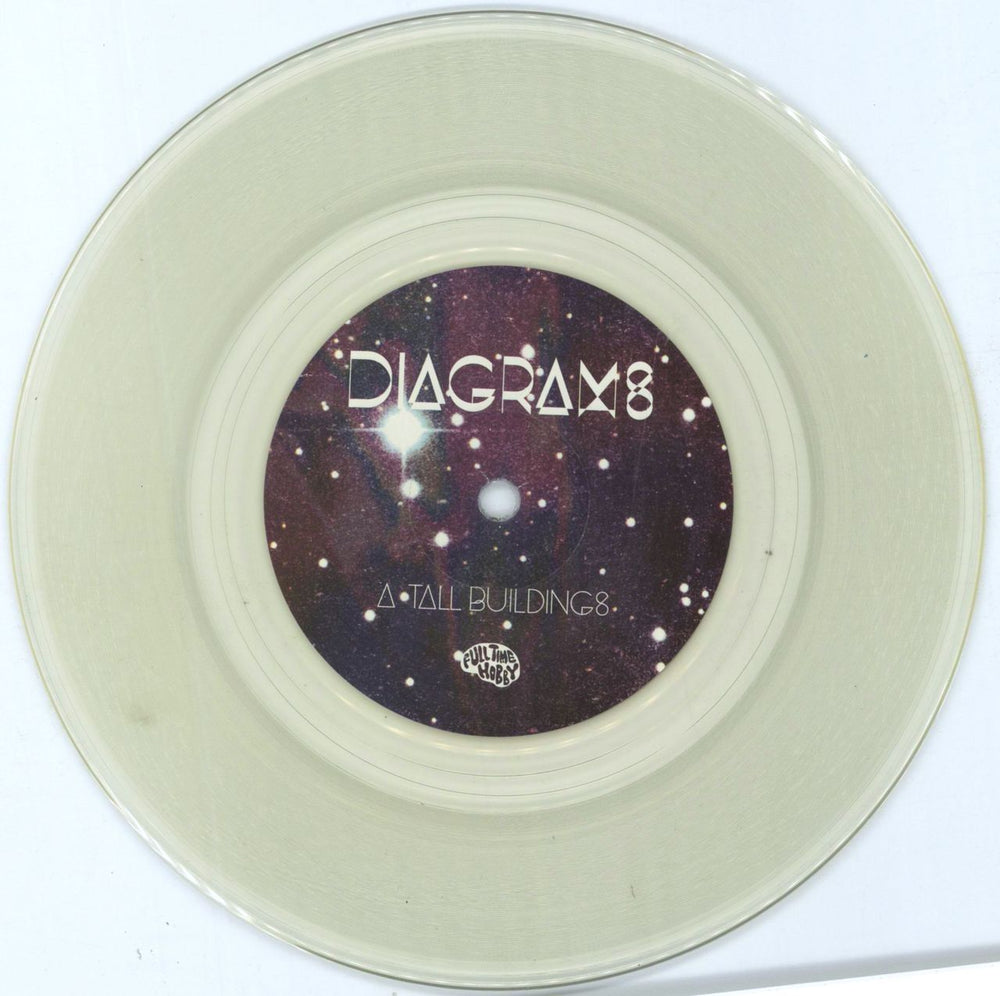 Diagrams Tall Buildings - Clear Vinyl UK 7" vinyl single (7 inch record / 45) ZIA07TA794534