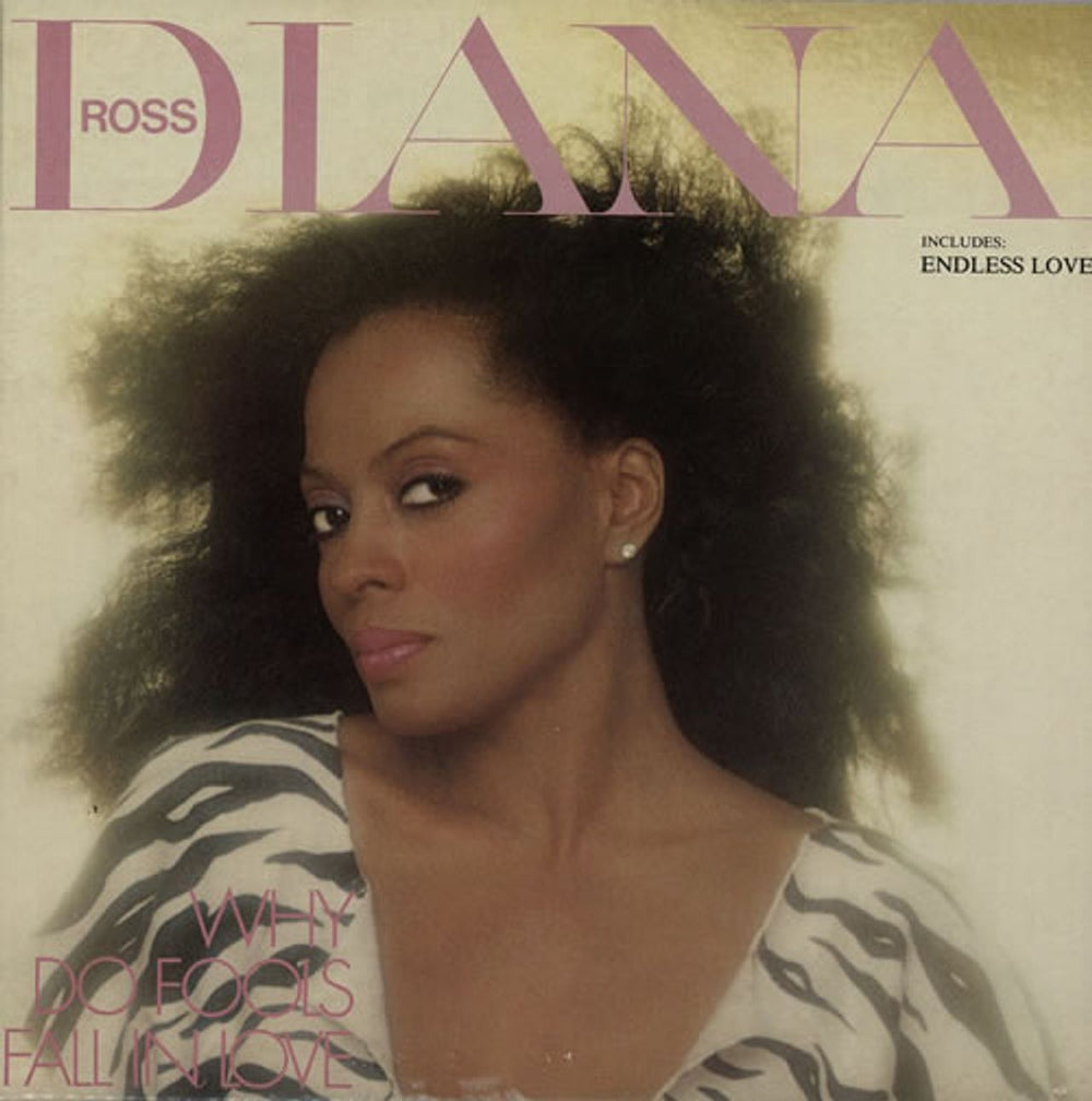 Diana Ross Why Do Fools Fall In Love Dutch vinyl LP album (LP record) 1A064-86441