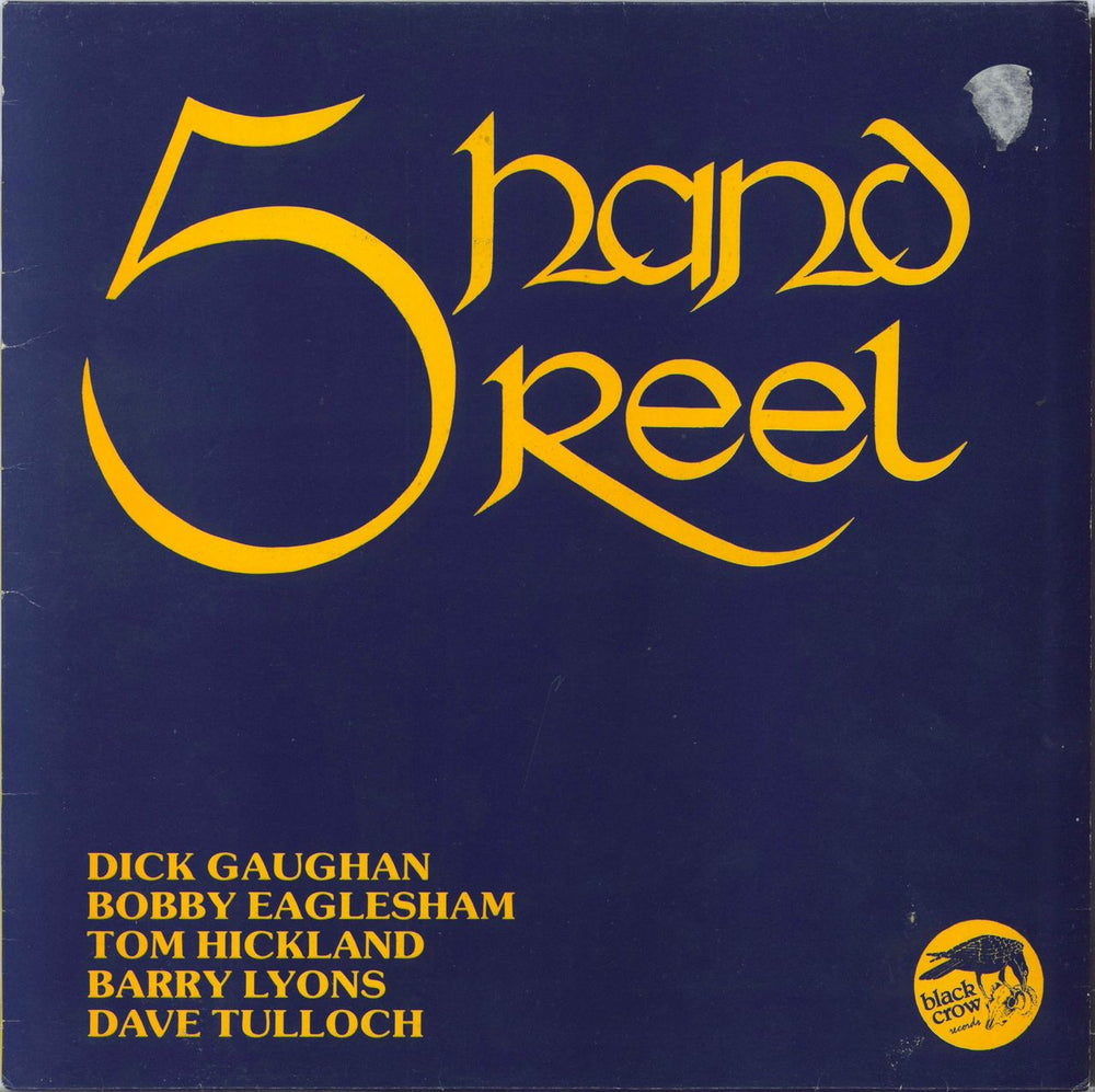 Dick Gaughan Five Hand Reel UK vinyl LP album (LP record) CRO211