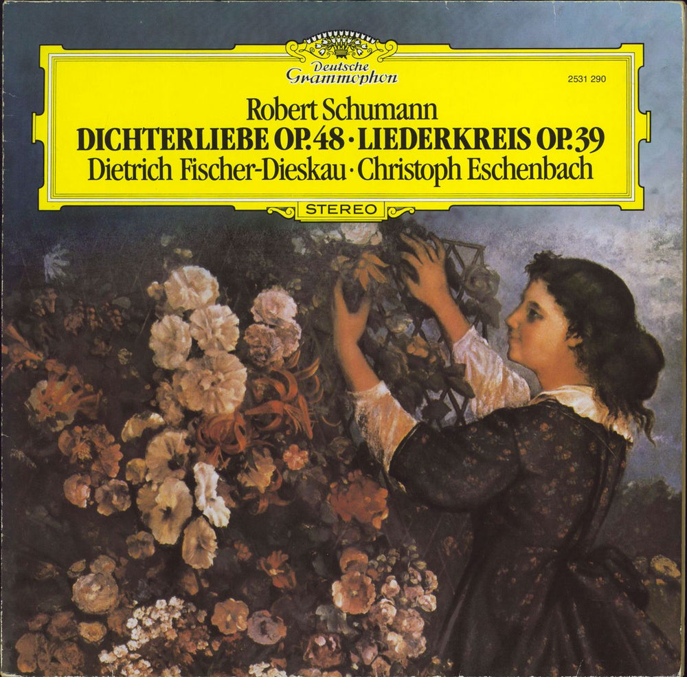 Dietrich Fischer-Dieskau & Christoph Eschenbach Robert Schumann: Dichterliebe Op. 48 / Liederkreis Op. 39 German vinyl LP album (LP record) 2531290