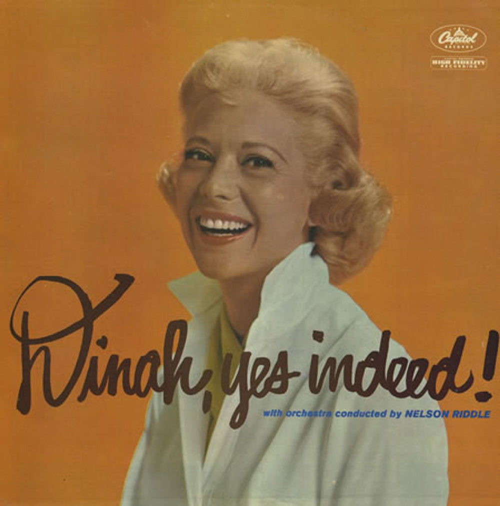 Dinah Shore Dinah, Yes Indeed ! Mexican vinyl LP album (LP record) TM1247