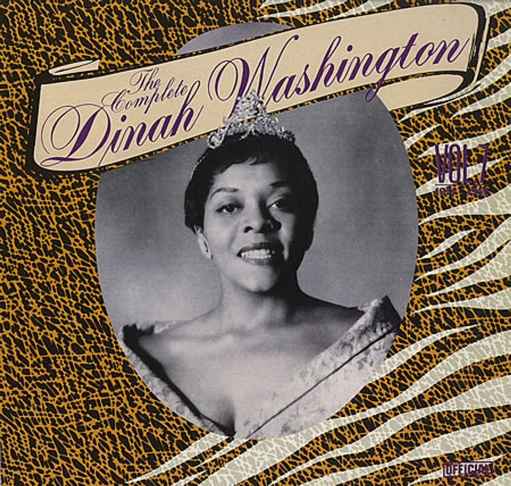 Dinah Washington The Complete Dinah Washington Vol. 7 Danish vinyl LP album (LP record) 3018