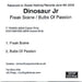 Dinosaur Jr Freak Scene/Bulbs Of Passion UK CD-R acetate CD-R ACETATE