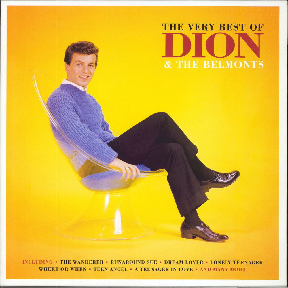 Dion The Very Best Of Dion & The Belmonts - 180gm Vinyl UK vinyl LP album (LP record) CATLP132