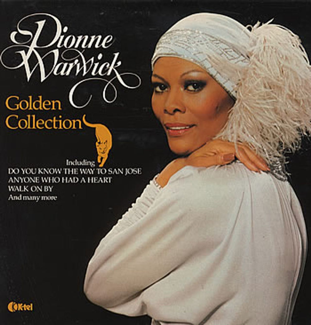 Dionne Warwick Golden Collection UK vinyl LP album (LP record) NE1137