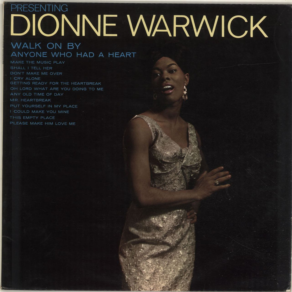 Dionne Warwick Presenting Dionne Warwick UK vinyl LP album (LP record) NPL28037