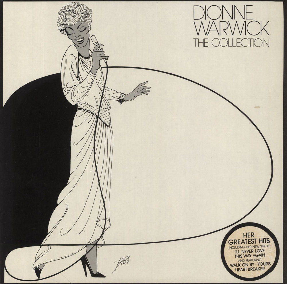 Dionne Warwick The Collection - Hype stickered UK 2-LP vinyl record set (Double LP Album) DIONE1