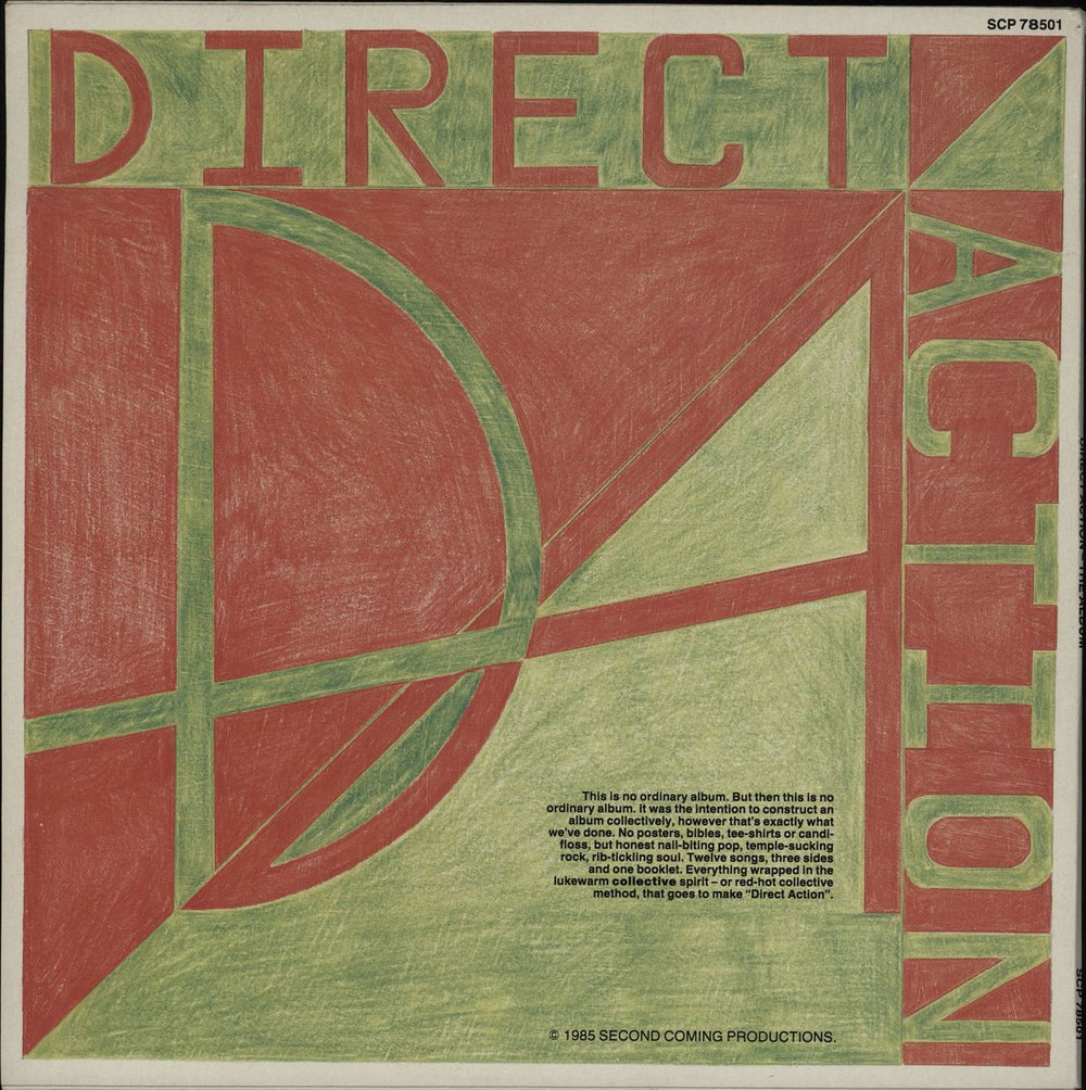 Direct Action Direct Action - The Album UK vinyl LP album (LP record)