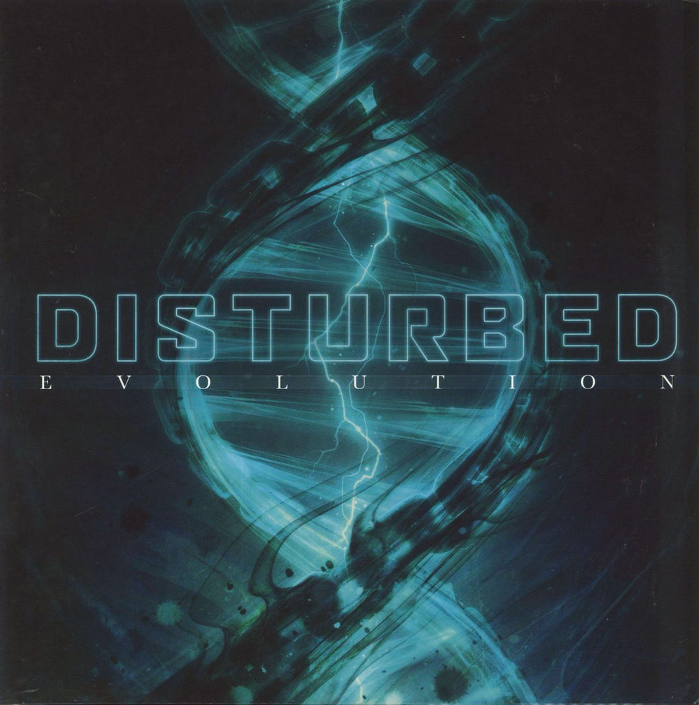 Disturbed Evolution UK vinyl LP album (LP record) 9362-49050-7