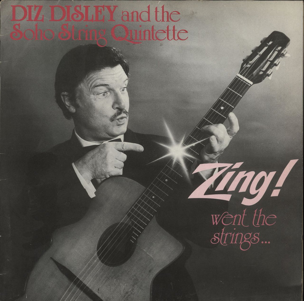 Diz Disley Zing! Went The Strings ... - Autographed UK vinyl LP album (LP record) WF031