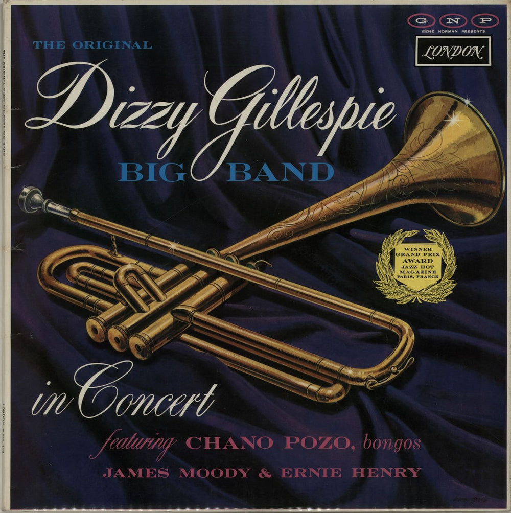 Dizzy Gillespie In Concert UK vinyl LP album (LP record) ZGL119