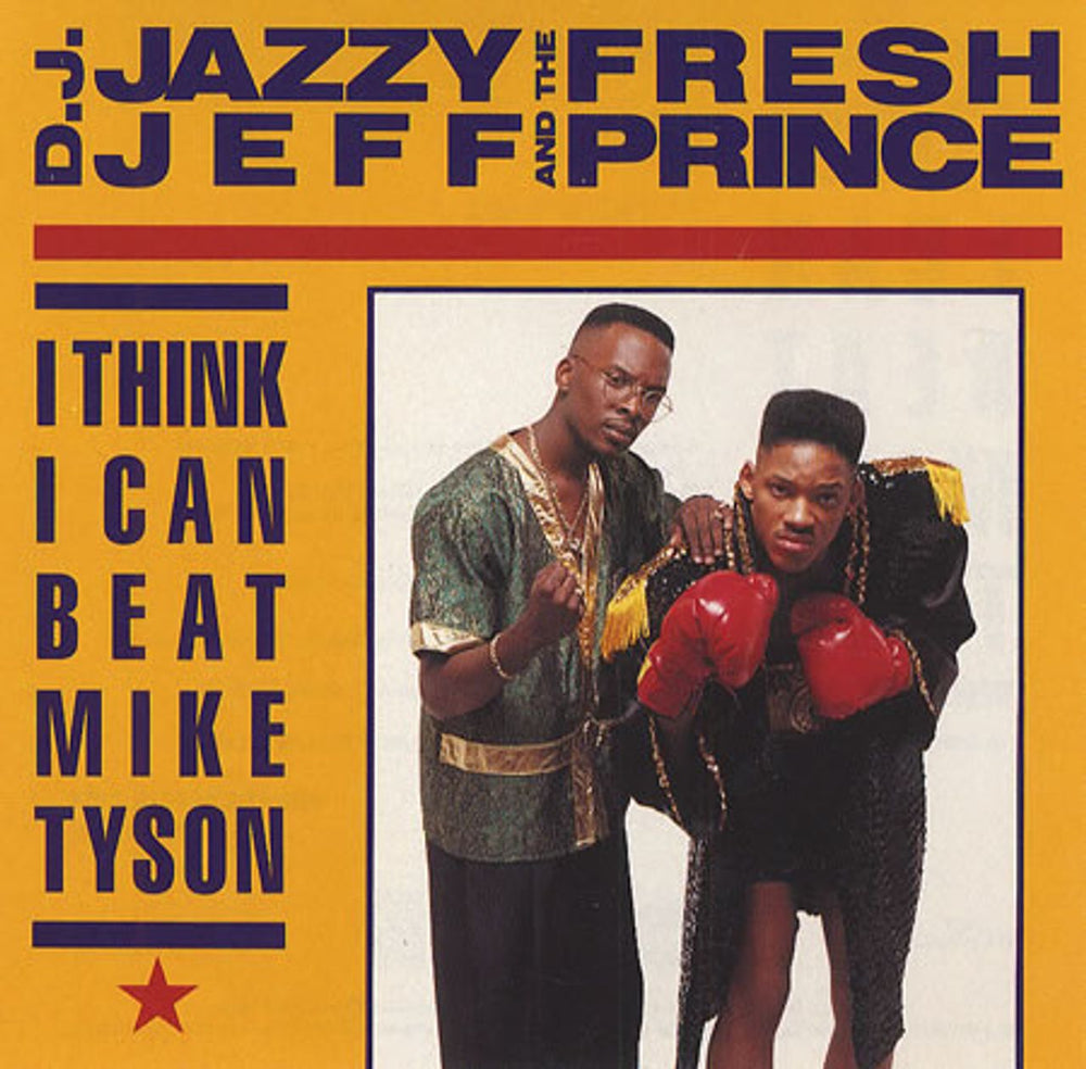 DJ Jazzy Jeff & The Fresh Prince I Think I Can Beat Mike Tyson US Promo CD single (CD5 / 5") 1278-2-JDJ