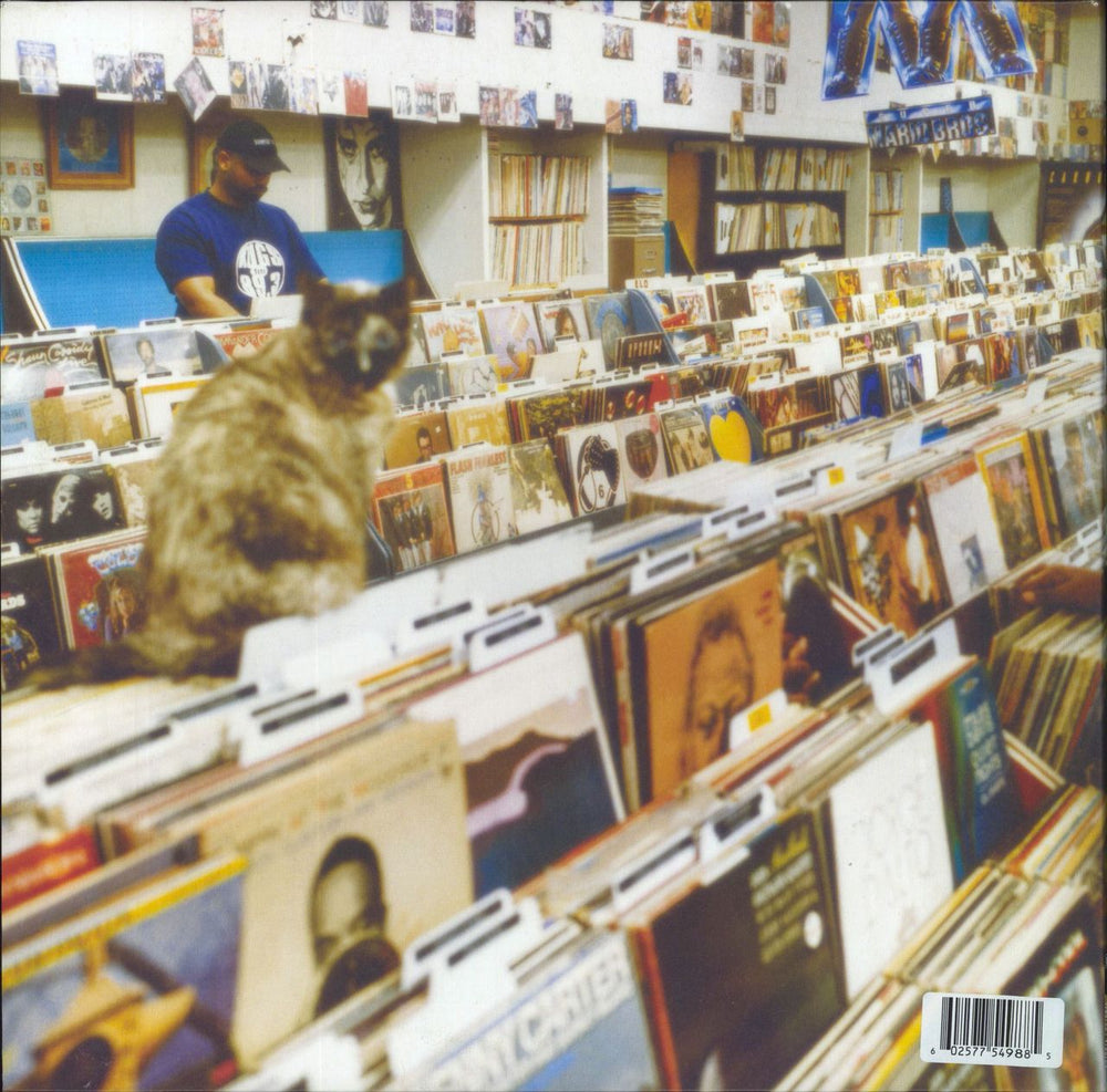 DJ Shadow Endtroducing... - Blue Vinyl UK 2-LP vinyl record set (Double LP Album) 602577549885