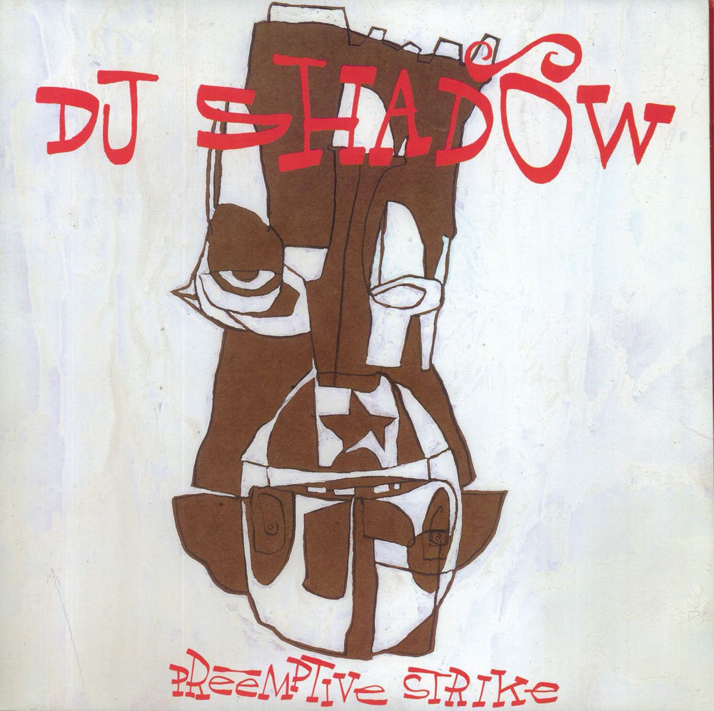 DJ Shadow Pre-Emptive Strike US 2-LP vinyl record set (Double LP Album) 314540867-1