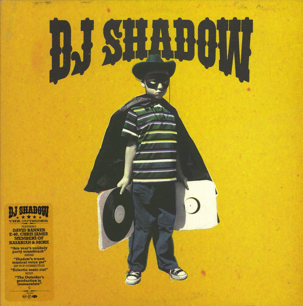 DJ Shadow The Outsider UK 2-LP vinyl record set (Double LP Album) 1704960