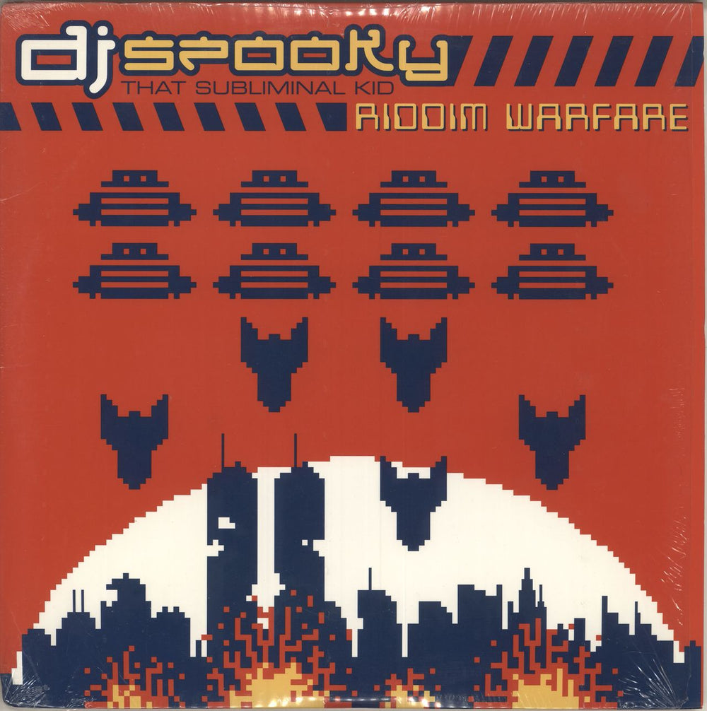 DJ Spooky Riddim Warfare US 2-LP vinyl record set (Double LP Album) ASP0986