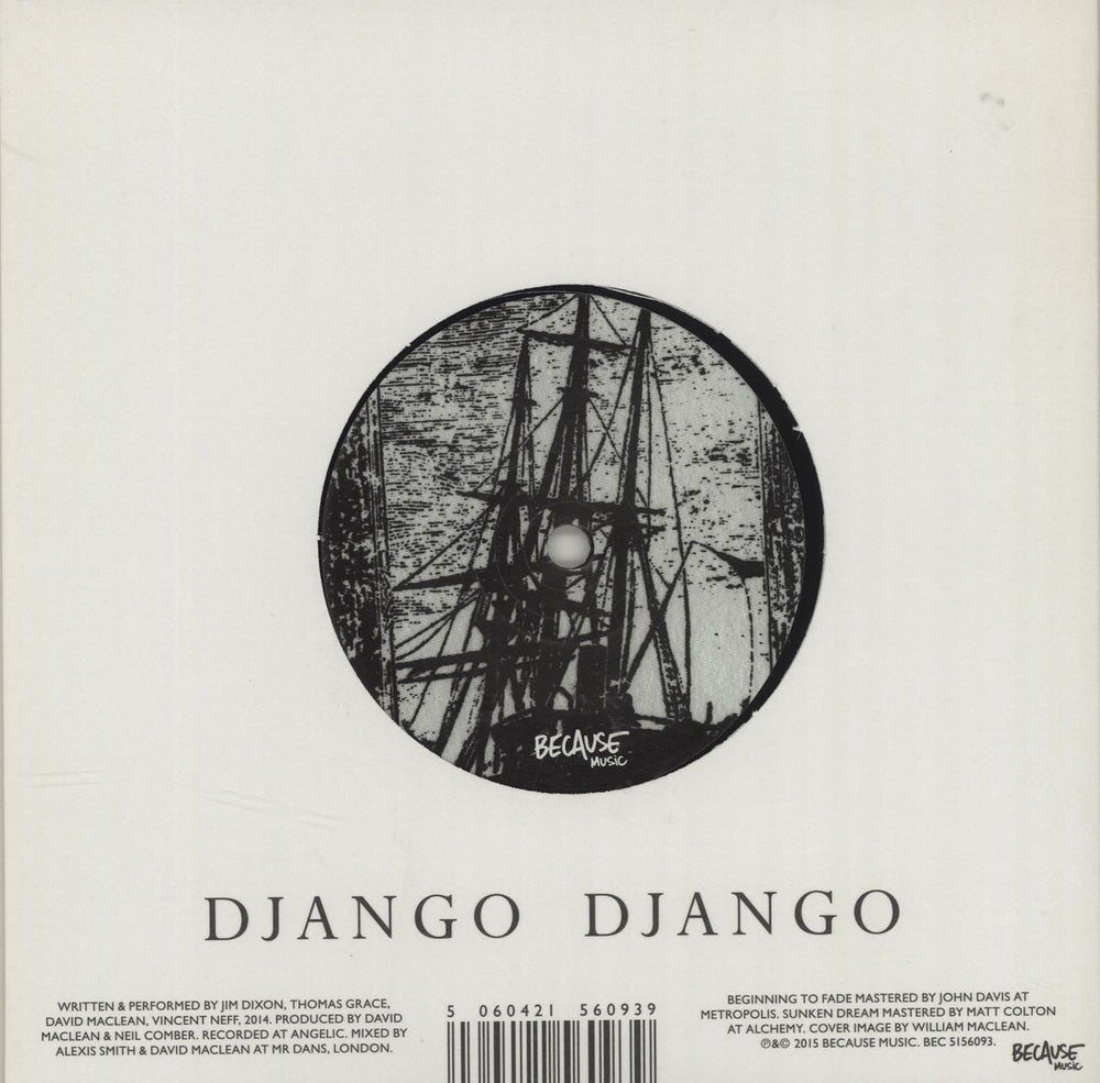 Django Django Beginning To Fade - RSD15 UK 7" vinyl single (7 inch record / 45) E2K07BE680632