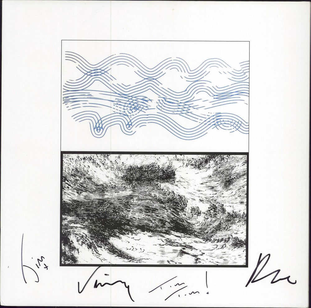 Django Django Winter's Beach E.P. - Autographed + Bonus CD French 12" vinyl single (12 inch record / Maxi-single) BEC5543673