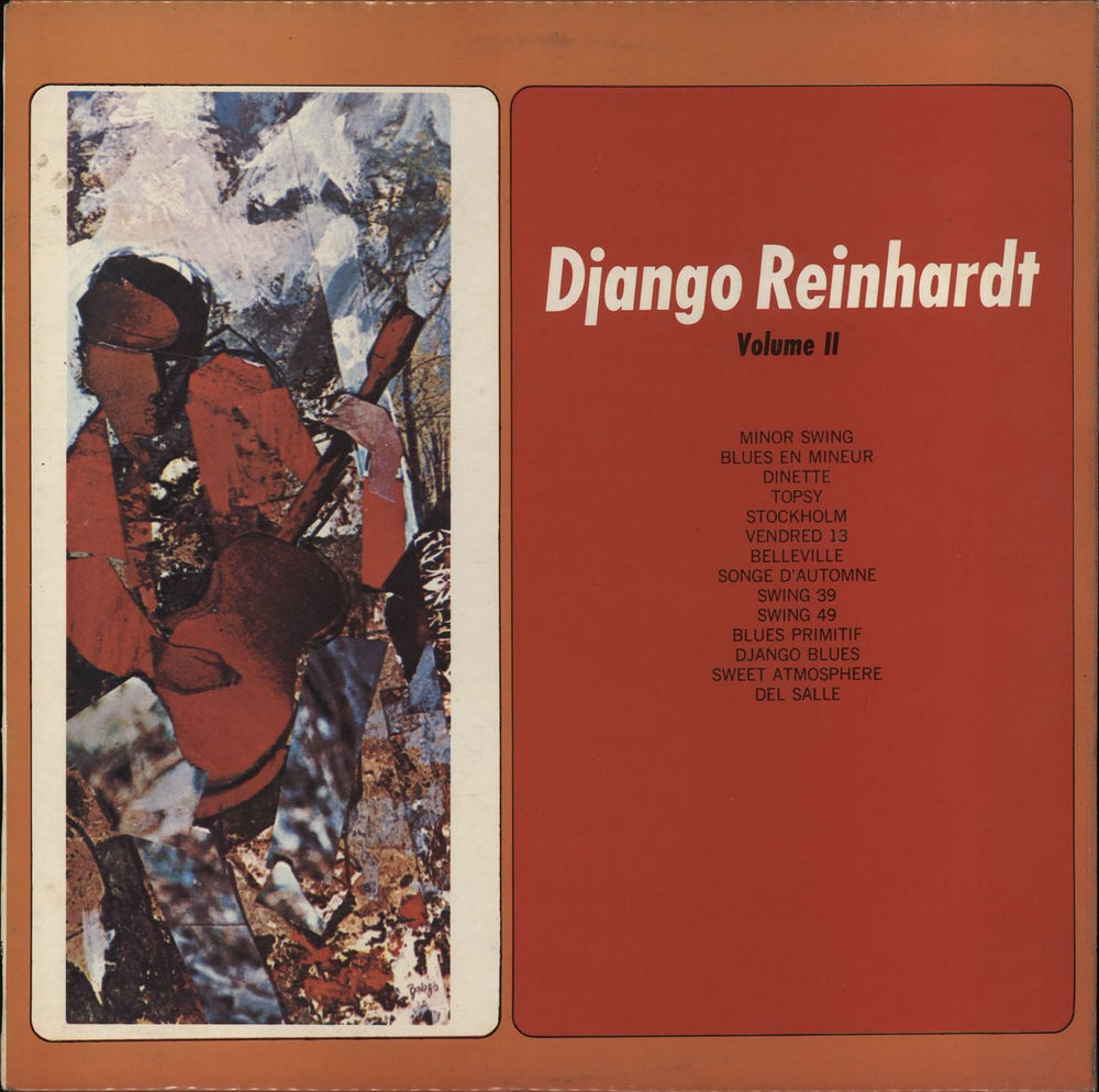 Django Reinhardt Django Reinhardt Volume 2 UK vinyl LP album (LP record) XTRA1117