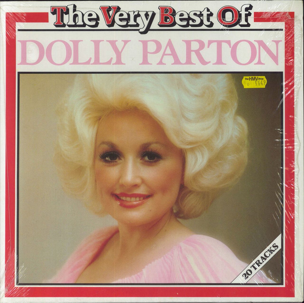 Dolly Parton The Very Best Of German vinyl LP album (LP record) PL89007