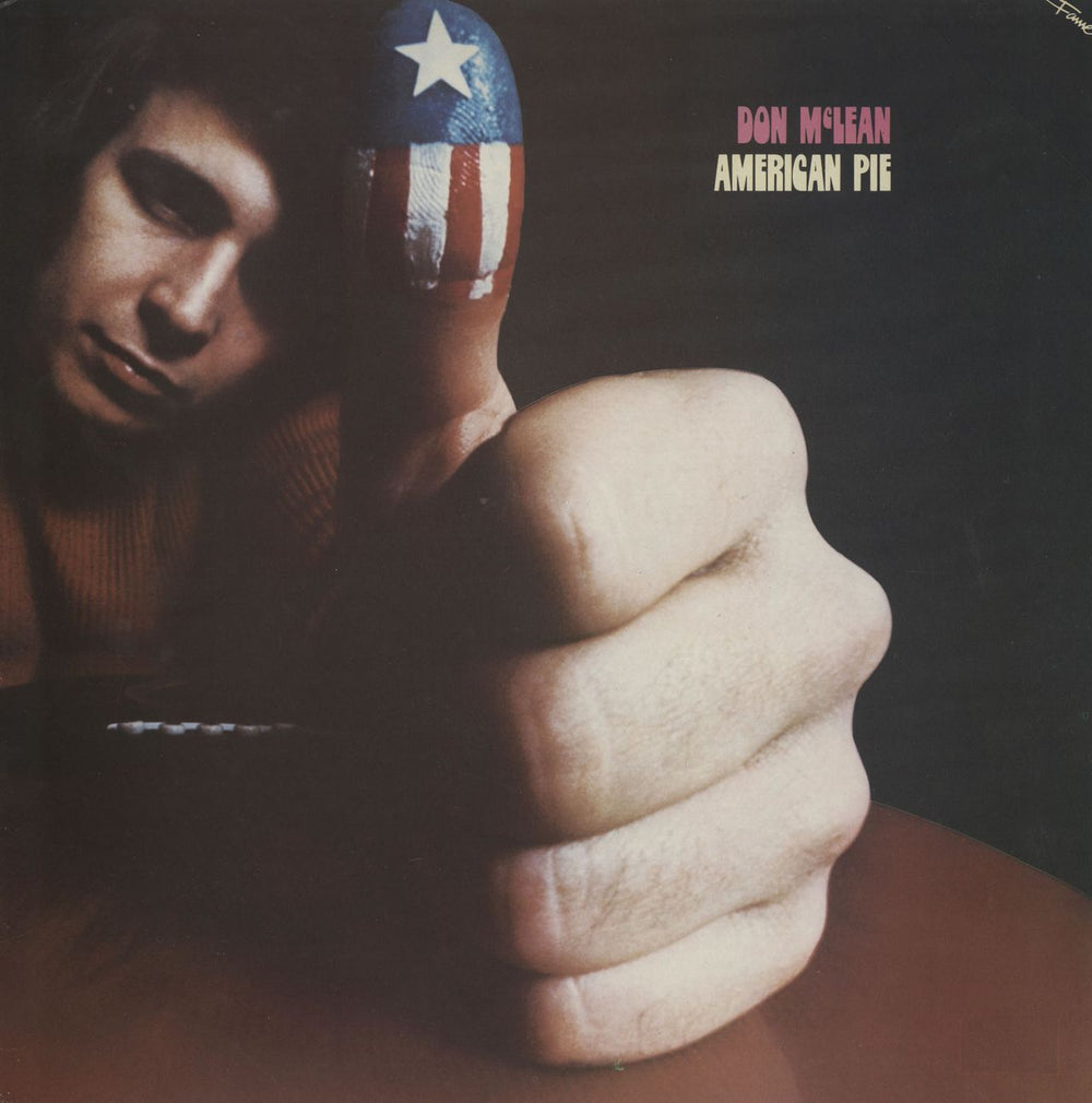 Don McLean American Pie - EX UK vinyl LP album (LP record) FA3023