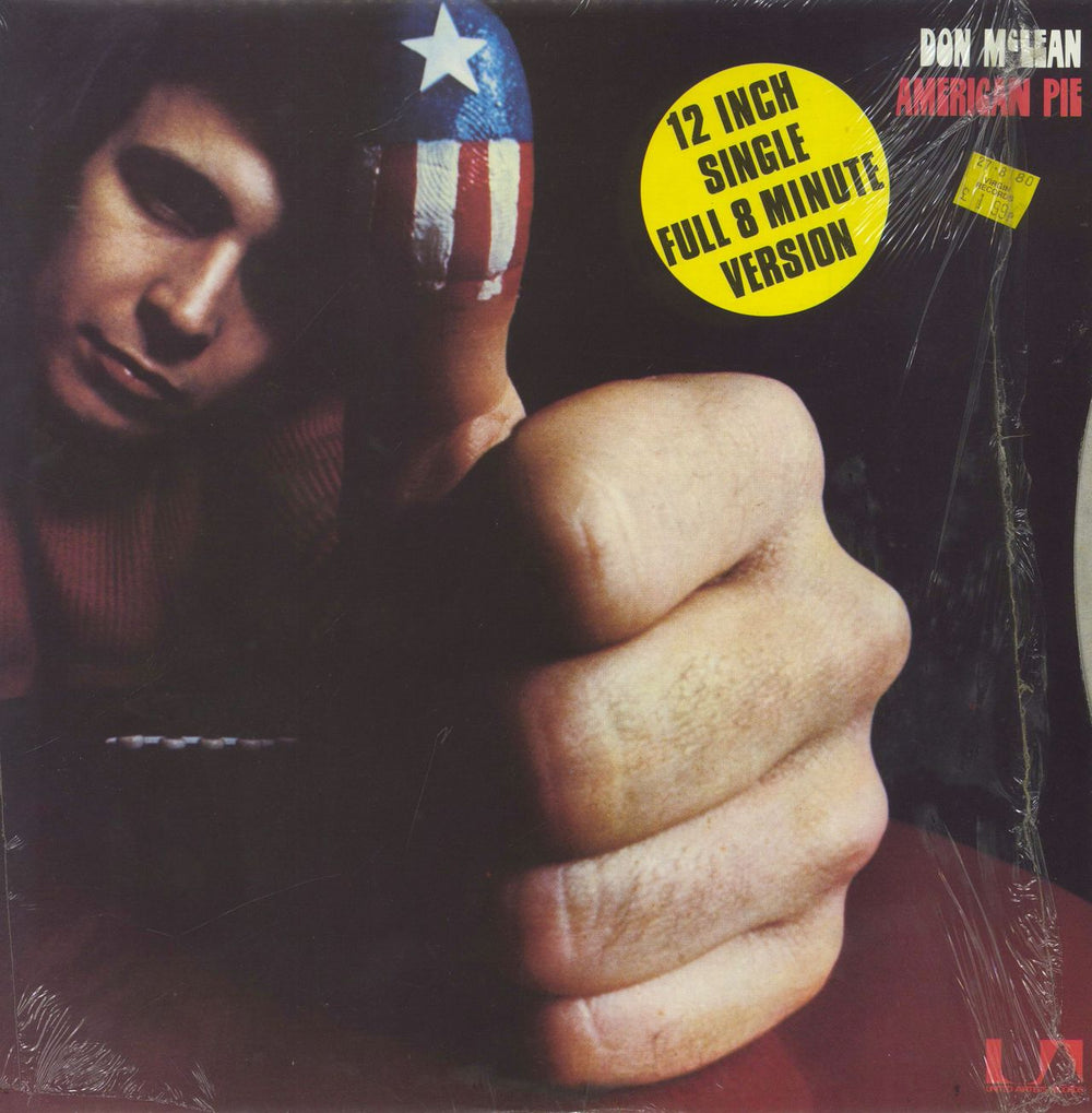 Don McLean American Pie UK 12" vinyl single (12 inch record / Maxi-single) 12UP628