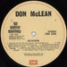 Don McLean Believers UK vinyl LP album (LP record) DNMLPBE816565