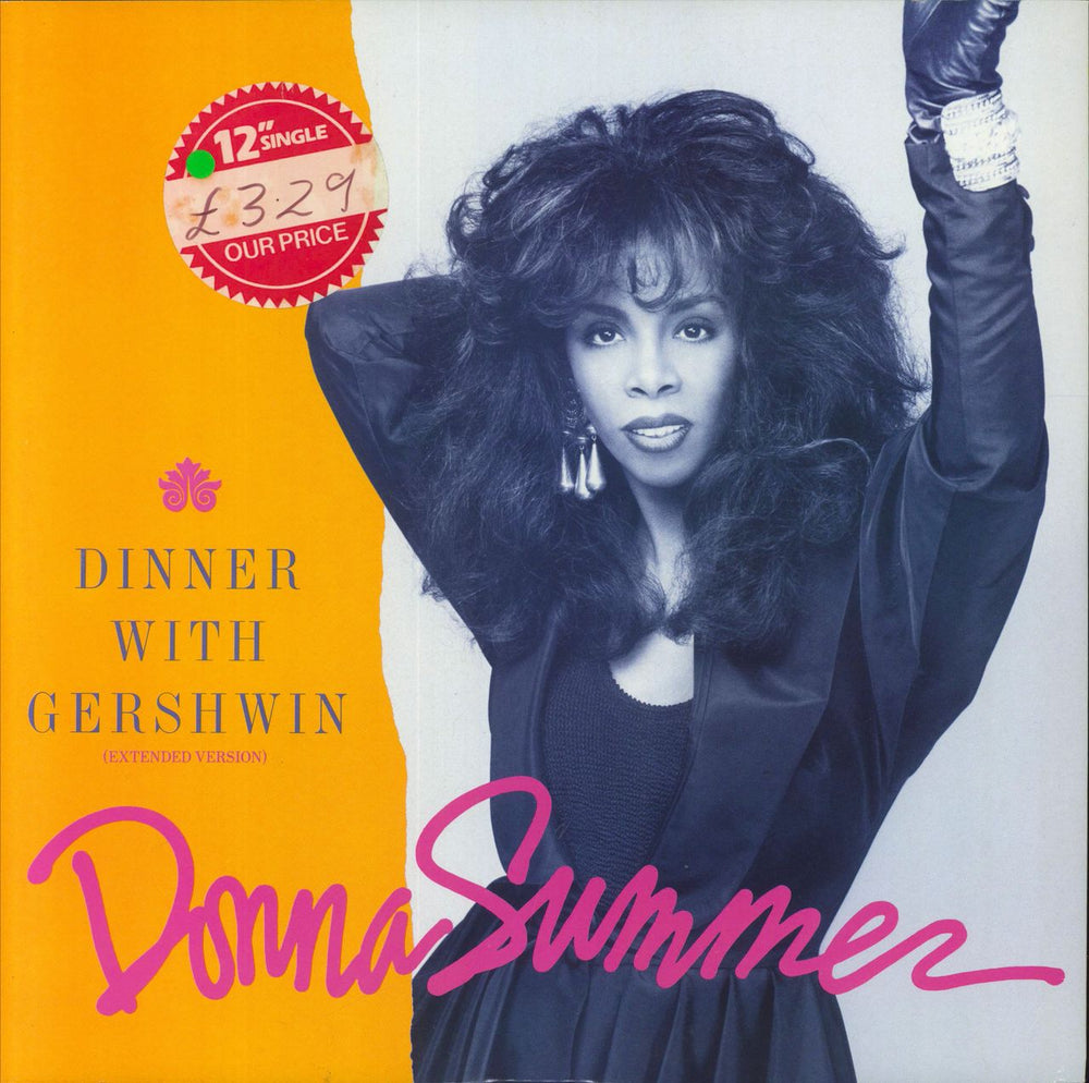 Donna Summer Dinner With Gerswhin UK 12" vinyl single (12 inch record / Maxi-single) U8237T