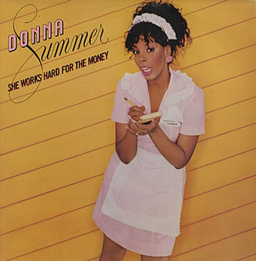 Donna Summer She Works Hard For The Money UK 12" vinyl single (12 inch record / Maxi-single) DONNA12