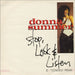 Donna Summer Stop Look & Listen UK 12" vinyl single (12 inch record / Maxi-single) DONNA312