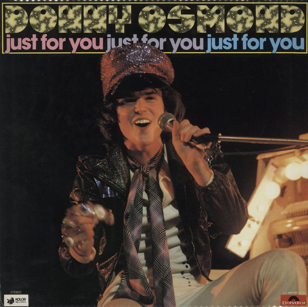 Donny Osmond Just For You Japanese 2-LP vinyl record set (Double LP Album) MP9917/8