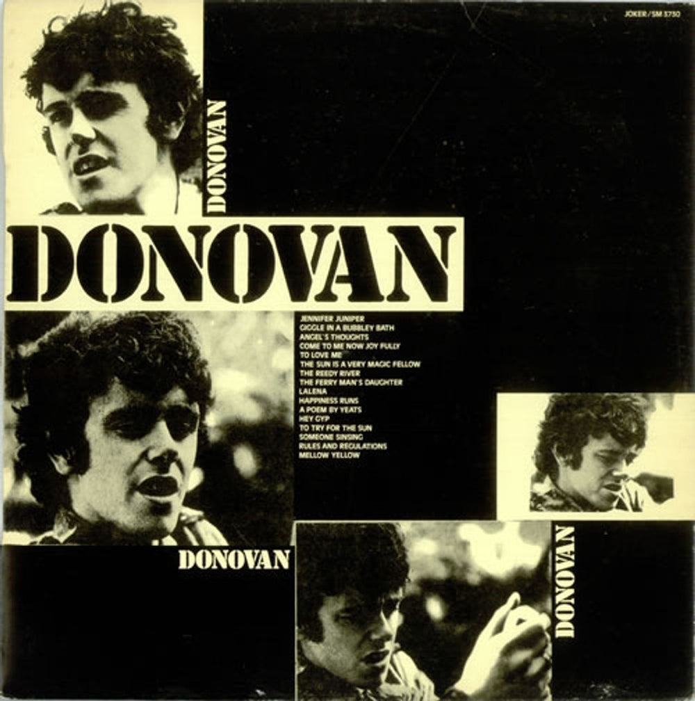 Donovan Donovan Italian vinyl LP album (LP record) SM3730