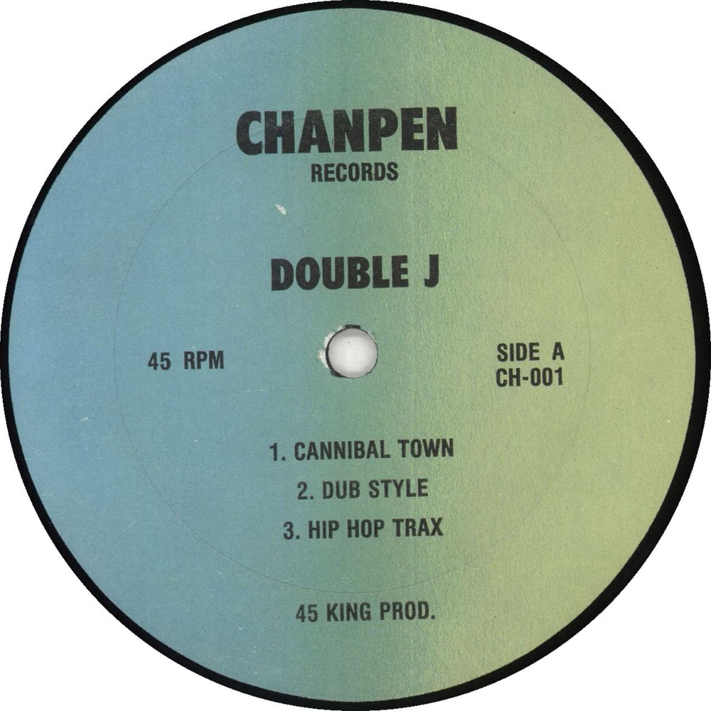 Double J Cannibal Town EP US 12" vinyl single (12 inch record / Maxi-single) CH-001