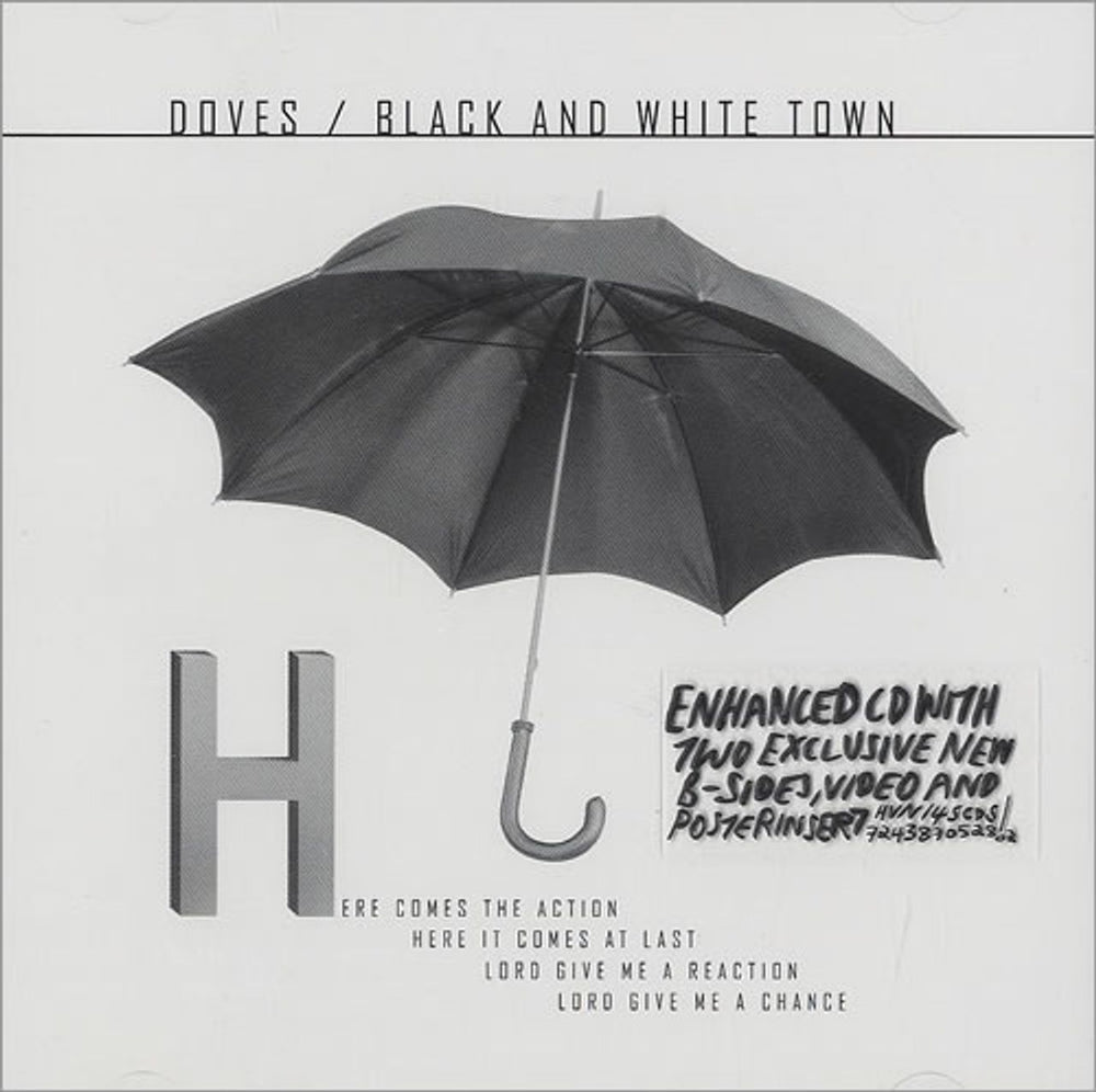 Doves Black And White Town UK 2-CD single set (Double CD single) VOS2SBL313356