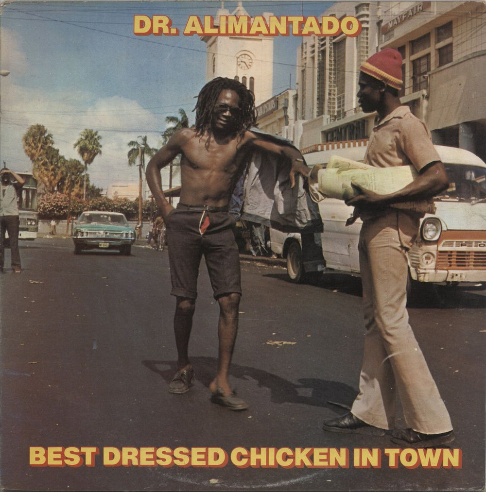 Dr Alimantado Best Dressed Chicken In Town UK vinyl LP album (LP record) GREL1