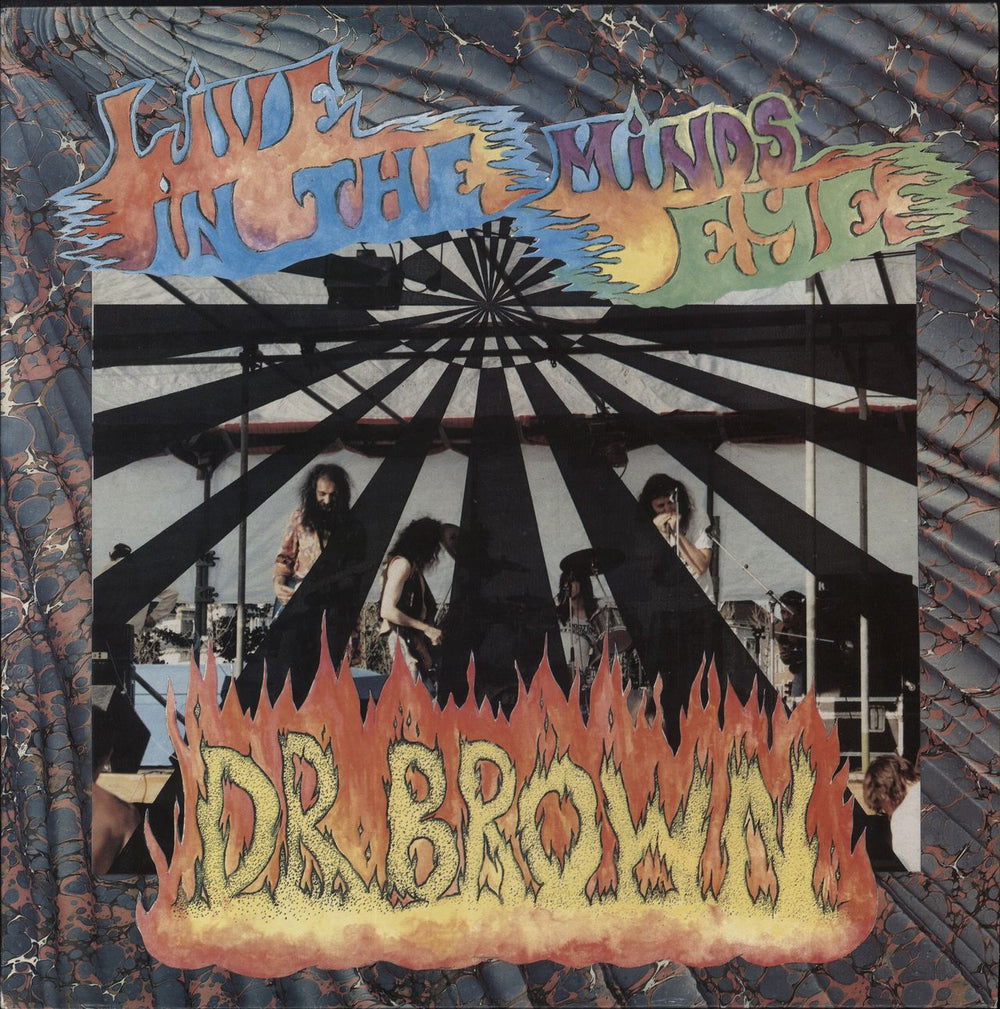 Dr Brown Live In The Minds Eye UK vinyl LP album (LP record) BEARD005