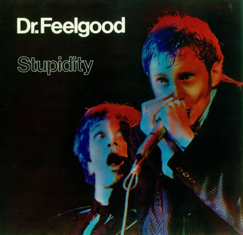 Dr Feelgood Stupidity UK vinyl LP album (LP record) ED2606341