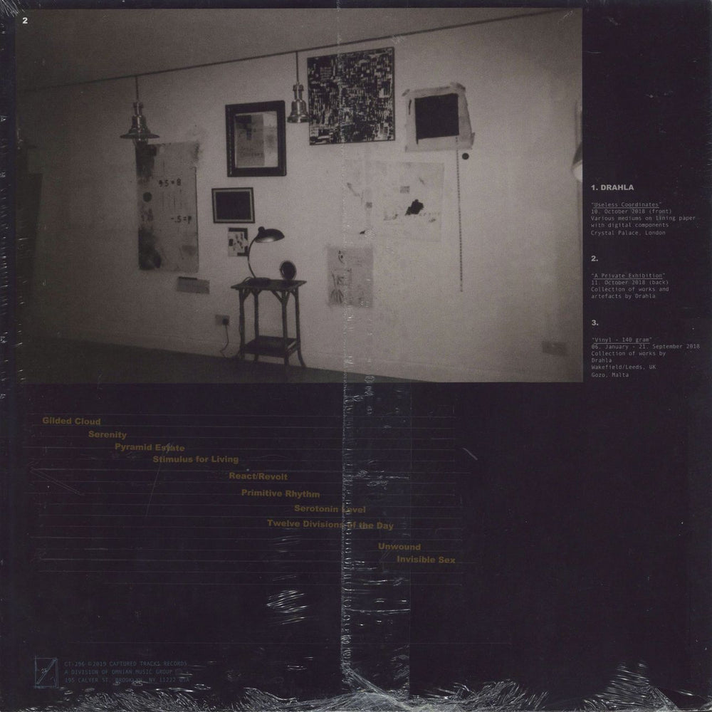 Drahla Useless Coordinates - Cardinal Red Vinyl - Sealed US vinyl LP album (LP record) 817949017972