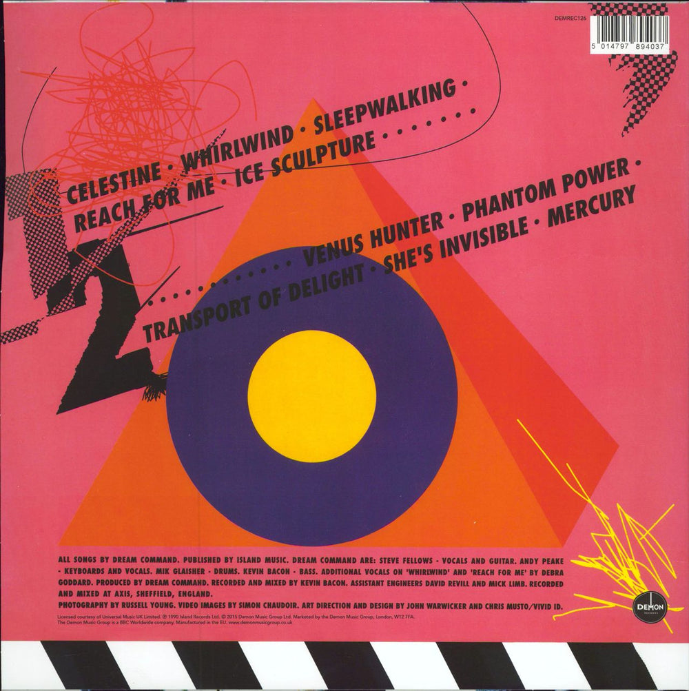 Dream Command Fire On The Moon - 180gm UK vinyl LP album (LP record) 5014797894037