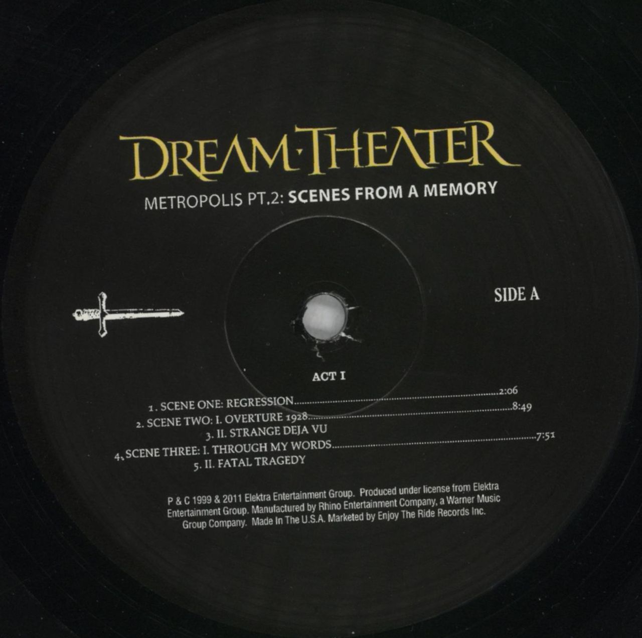 Dream Theater Metropolis Pt. 2: Scenes From A Memory - 180gram