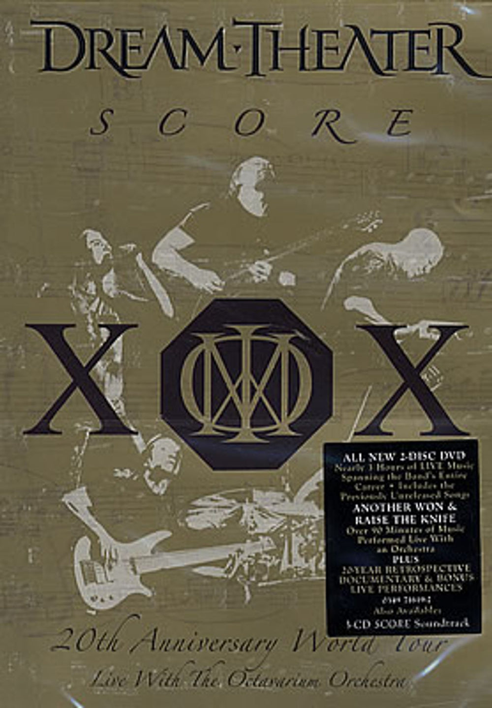 Dream Theater Score UK DVD 0349716192