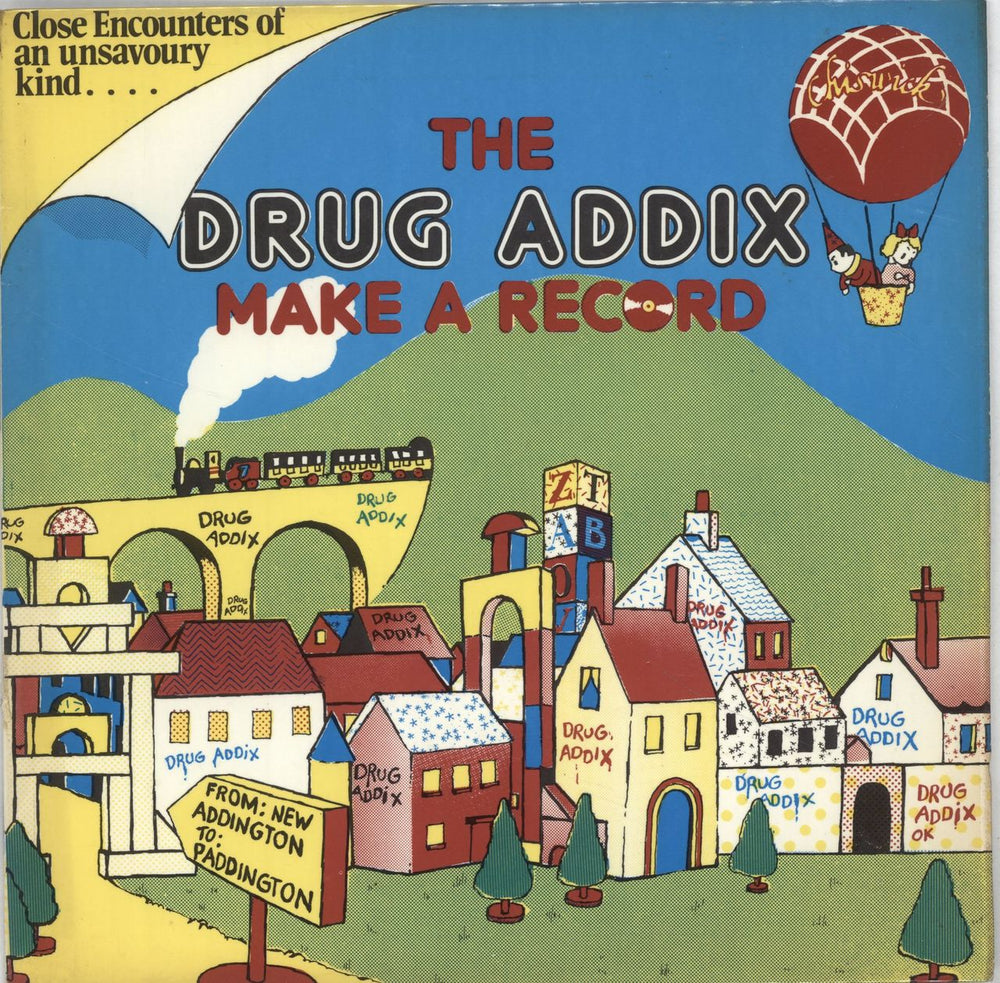 Drug Addix Make A Record EP UK 7" vinyl single (7 inch record / 45) SW39