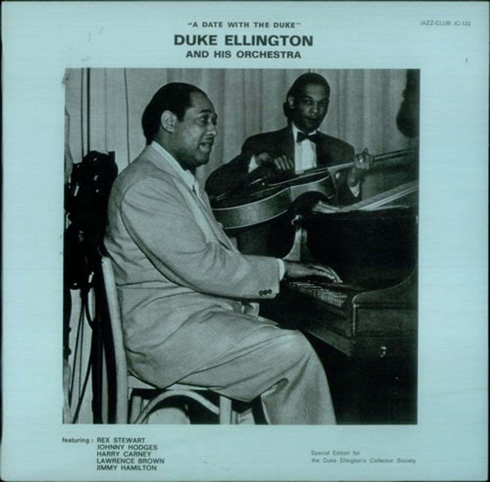 Duke Ellington A Date With The Duke French vinyl LP album (LP record) JC-122