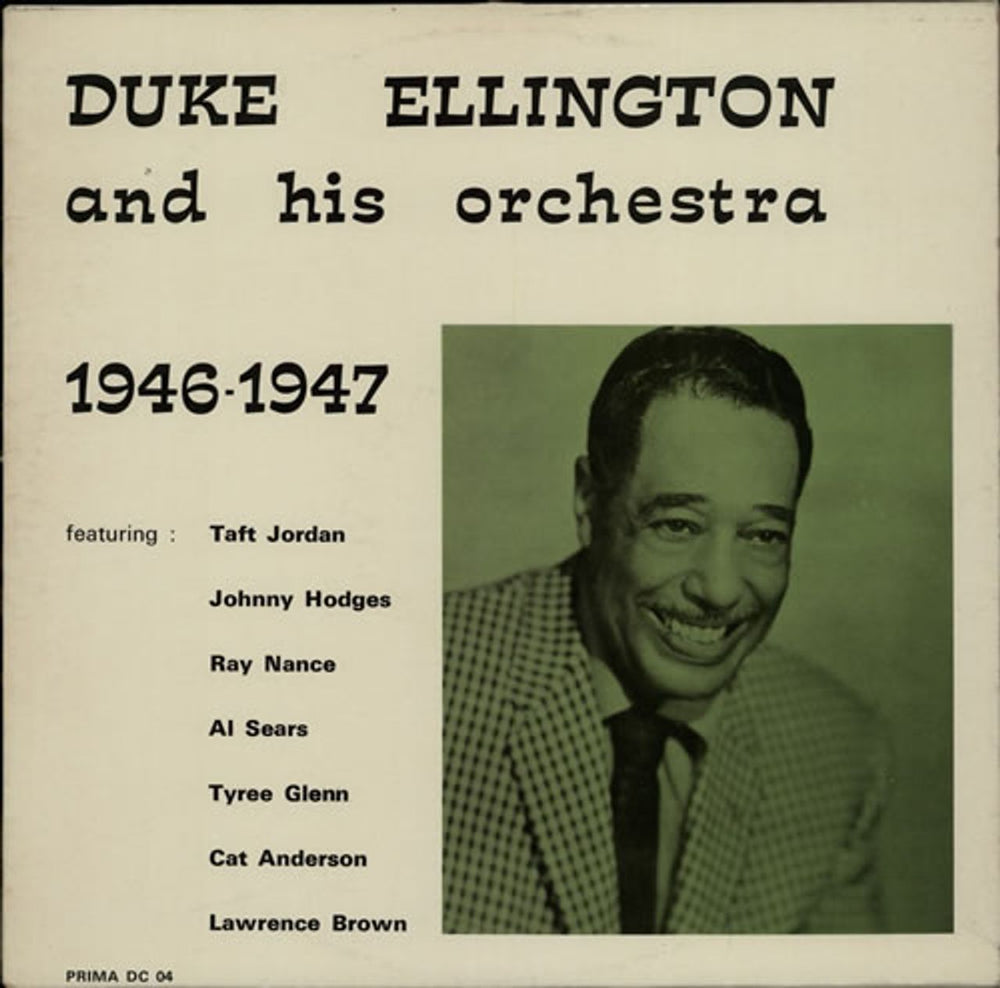 Duke Ellington Duke Ellington And His Orchestra 1946 - 1947 French vinyl LP album (LP record) DC-04