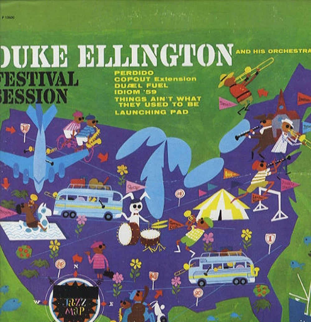 Duke Ellington Festival Session US vinyl LP album (LP record) P13500