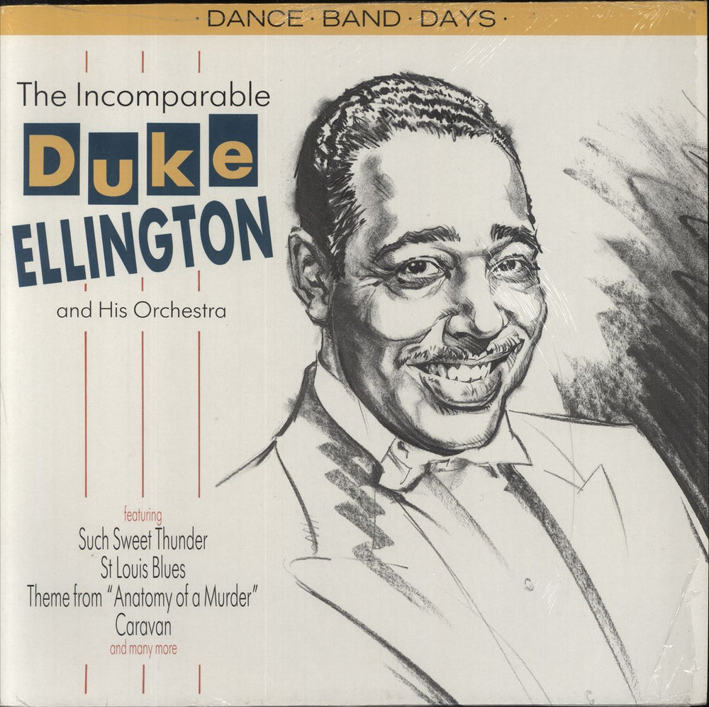 Duke Ellington The Incomparable Duke Ellington German vinyl LP album (LP record) DBD11