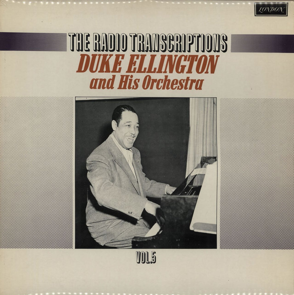 Duke Ellington The Radio Transcriptions UK 5-LP vinyl album record set 1978