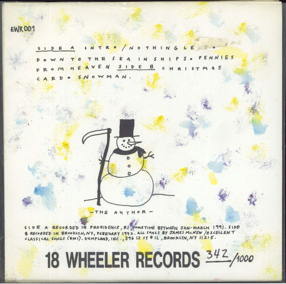 Dump Nothing Left - Numbered US 7" vinyl single (7 inch record / 45)