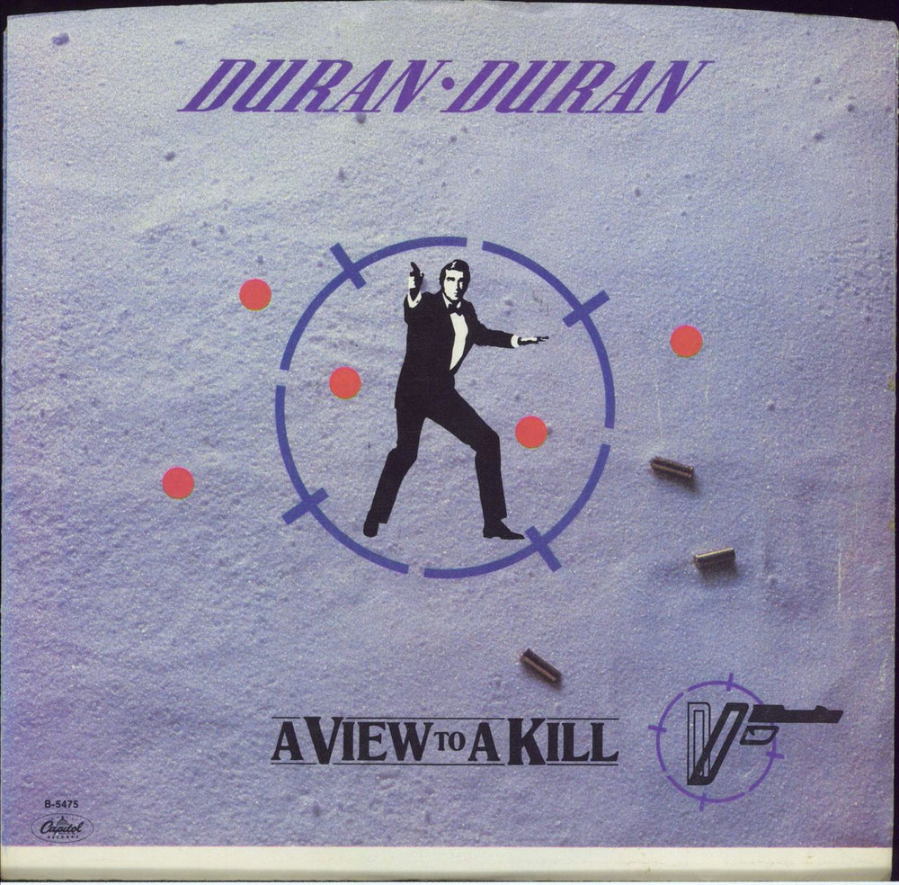 Duran Duran A View To A Kill US 7" vinyl single (7 inch record / 45) B-5475